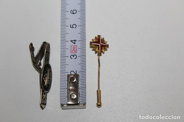 Militaria: ALFILER DE CORBATA Y PINZA DE CORBATA - Foto 3
