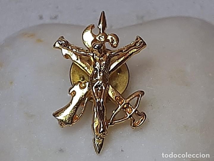 Militaria: ANTIGUA INSIGNIA PIN MILITAR DE LA LEGION ESPA&Ntilde;OLA - CRISTO DE LA BUENA MUERTE