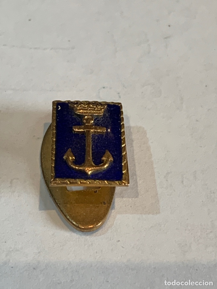 Militaria: Pin de ojal de la Armada esmaltado - Foto 3