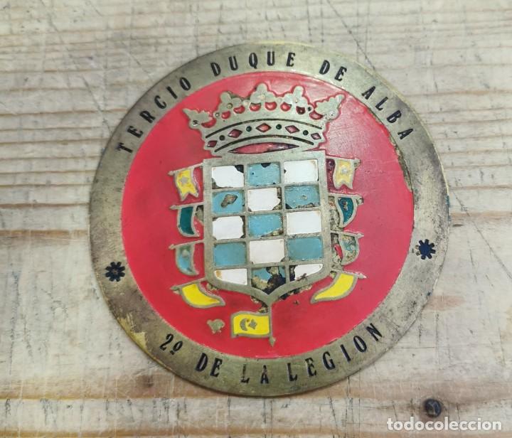 Militaria: CHAPA O INSIGNIA DEL TERCIO DUQUE DE ALBA, 2&ordm; DE LA LEGI&Oacute;N