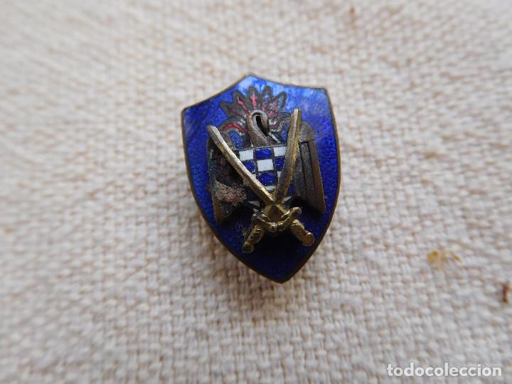 Militaria: Insignia esmaltada de solapa del S.E.U. - Foto 1