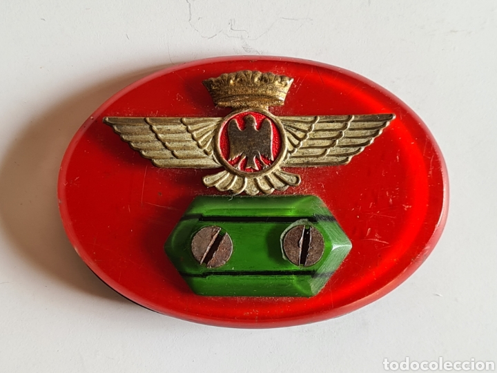 Militaria: Placa Alas Rokiski Aviaci&oacute;n Ej&eacute;rcito Aire - Gal&oacute;n Cabo - Insignia Galleta - Distintivo &Eacute;poca Franco