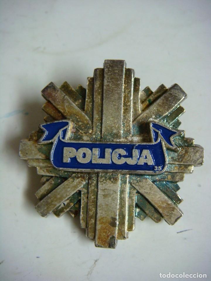 Militaria: PLACA AMERICANA POLICJA -(&) - Foto 1