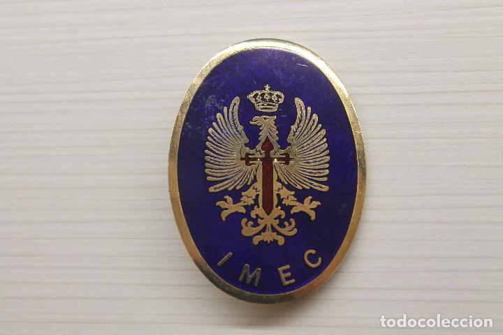 Militaria: IMEC, &Eacute;POCA DE FRANCO, 5,50X4 CM, INSIGNIA