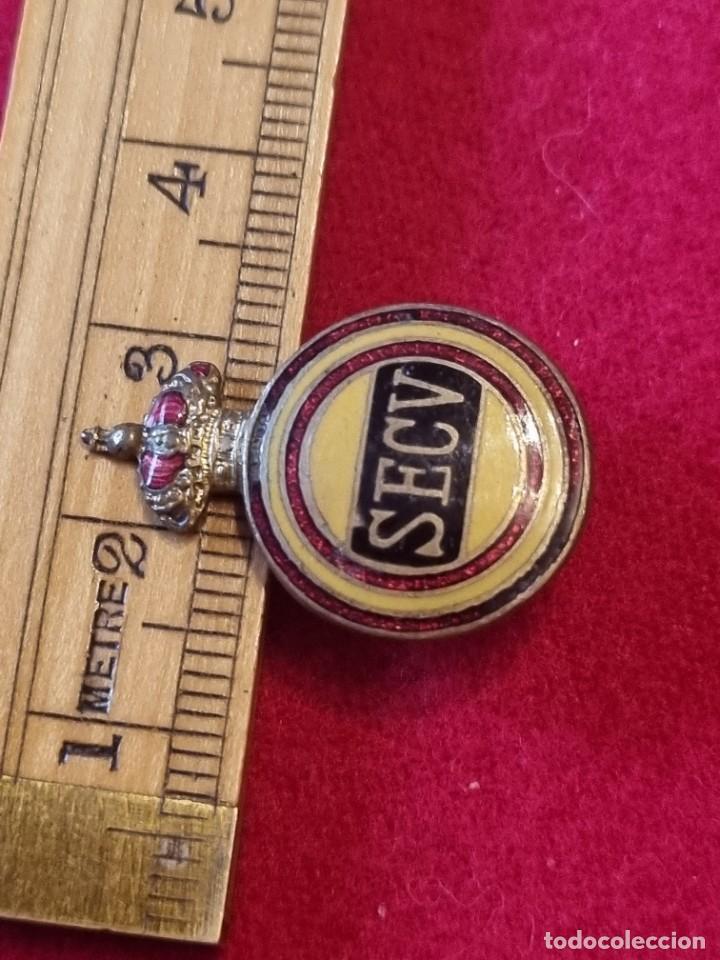 Militaria: Antiguo Pin alfiler SECV - Foto 3