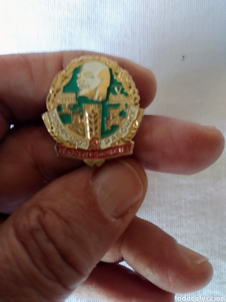 Militaria: INSIGNIA SOVI&Eacute;TICA LENIN - Foto 3
