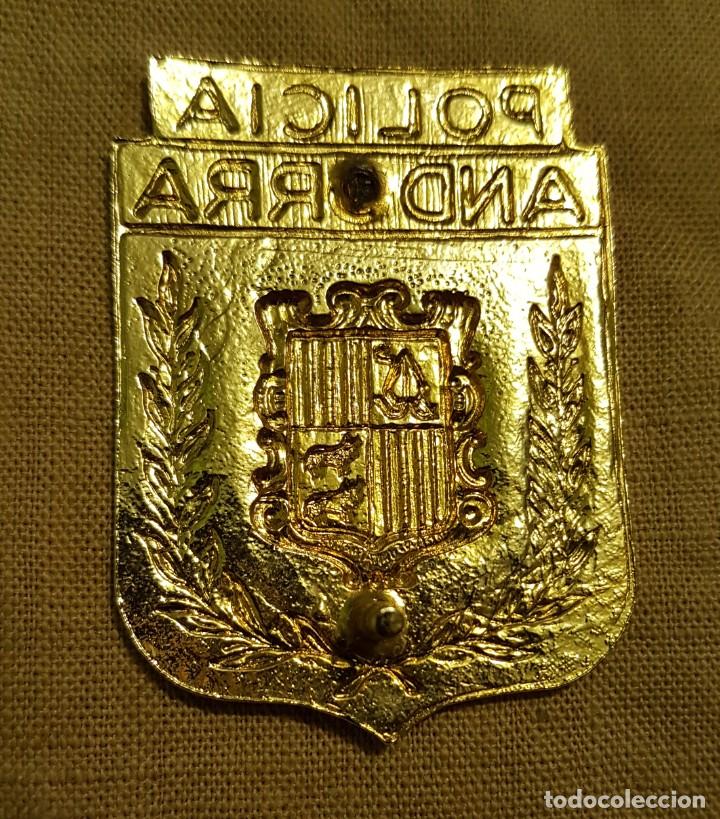 Militaria: Placa Policia Andorra - Foto 2