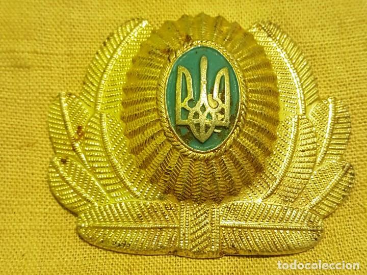 Militaria: Emblema Gorra Ucrania - Foto 1