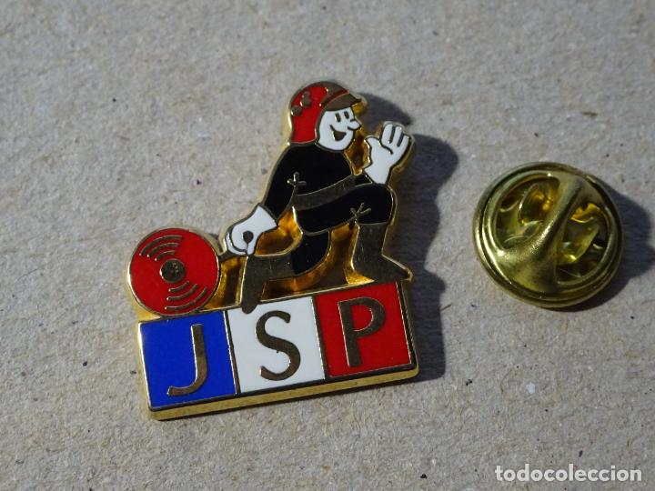 Militaria: PIN DE BOMBEROS. FRANCIA JSP - Foto 1