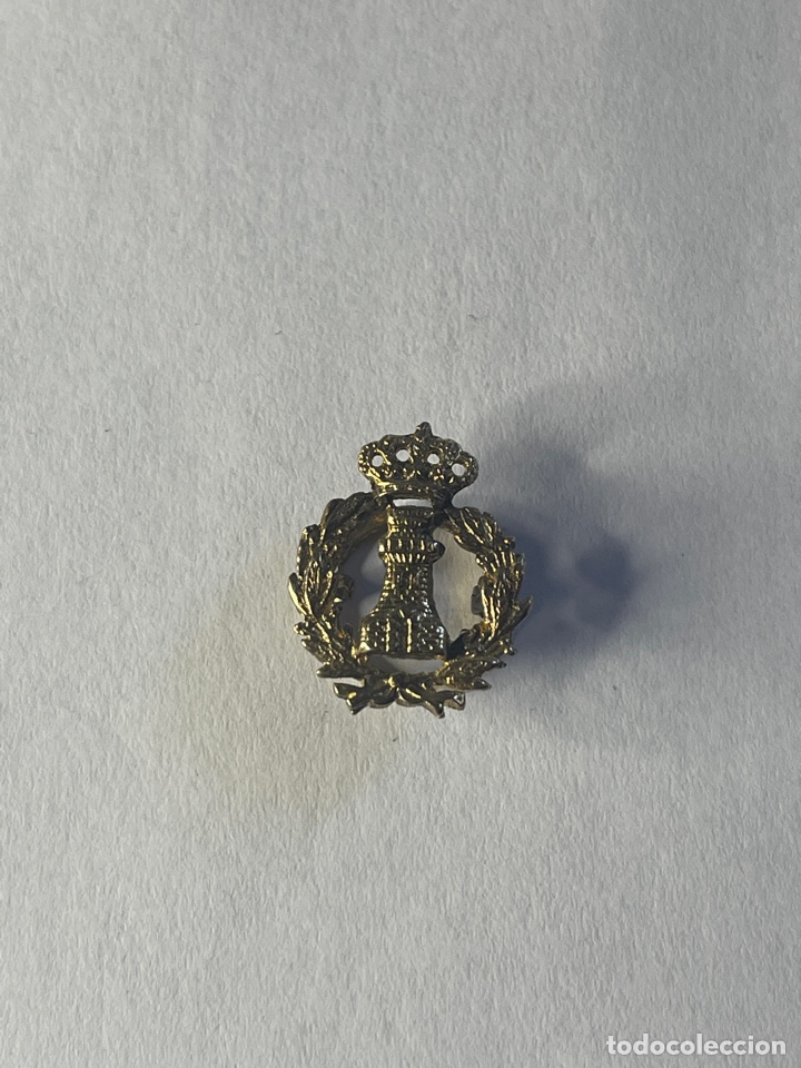 Militaria: Insignia de solapa de ingenieros - Foto 1