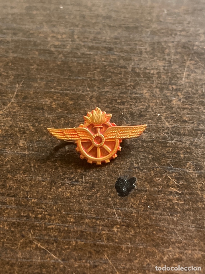 Militaria: Insignia ferrocarriles &eacute;poca Rep&uacute;blica - Foto 1
