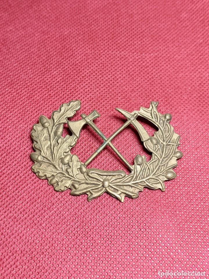 Militaria: INSIGNIA servicio forestal EN LAT&Oacute;N - Foto 1