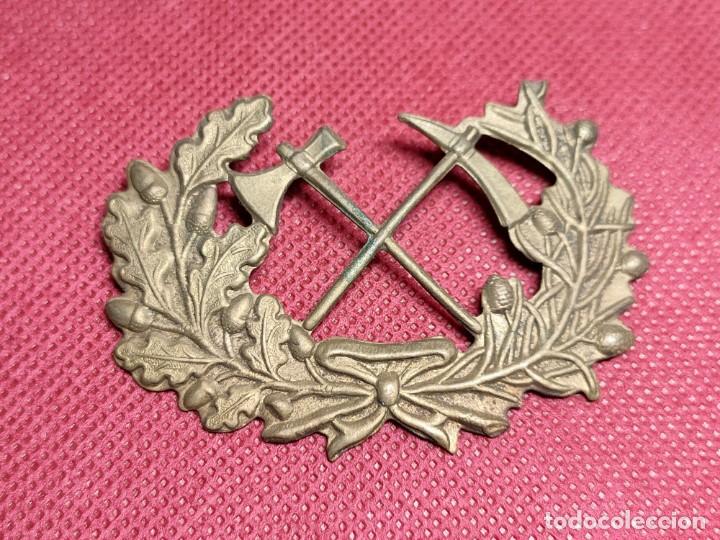 Militaria: INSIGNIA servicio forestal EN LAT&Oacute;N - Foto 2