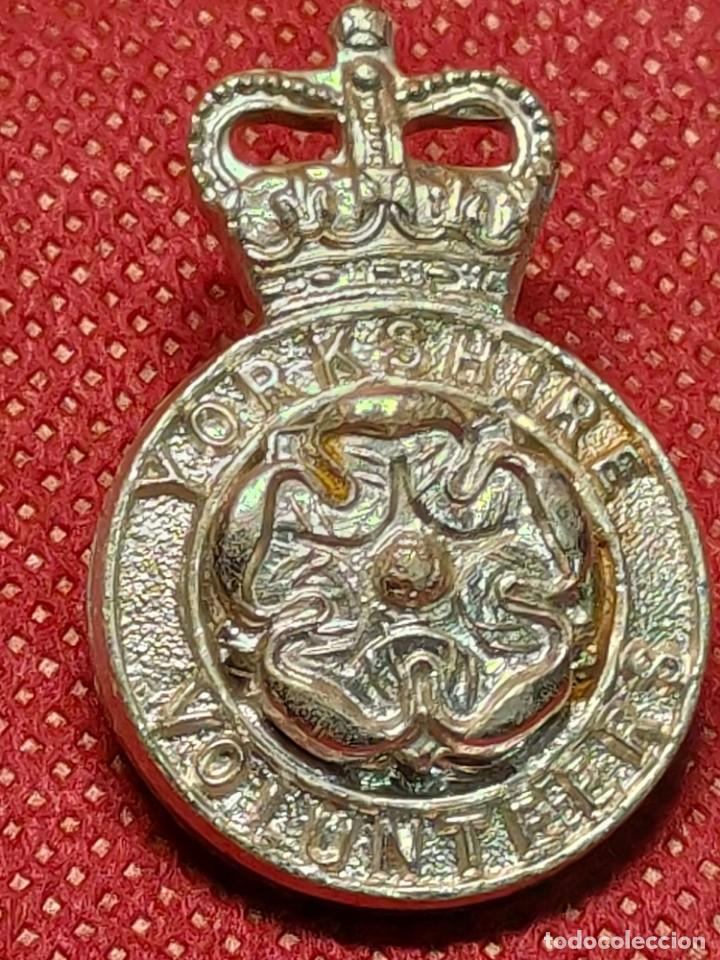 Militaria: INSIGNIA VOLUNTARIOS YORKSHARE - Foto 2