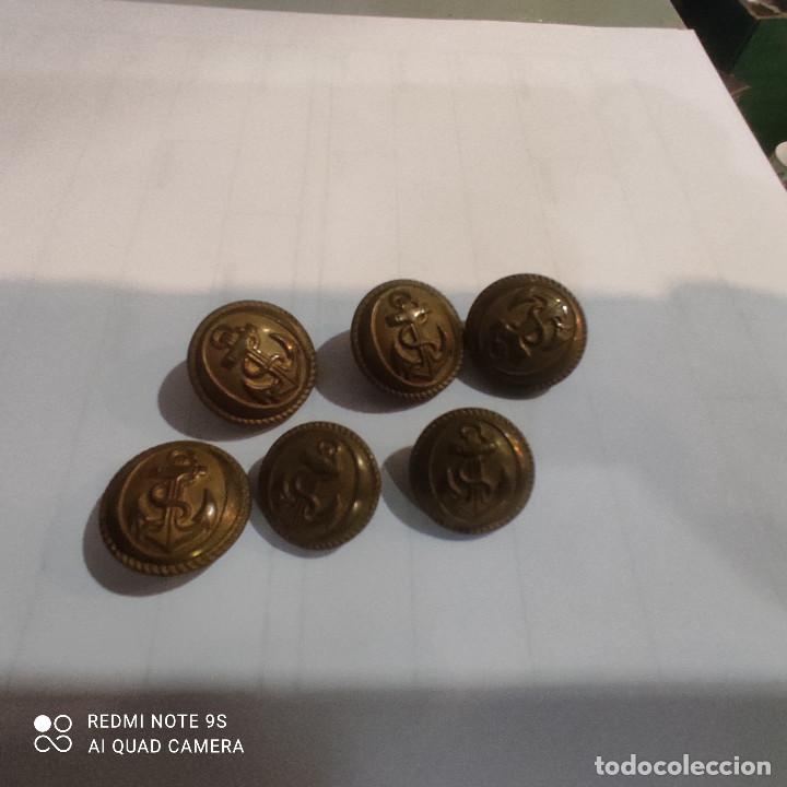 Militaria: botones de la marina militar - Foto 1