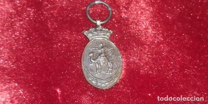 Militaria: Miniatura de la guerra de Marruecos categor&iacute;a bronce