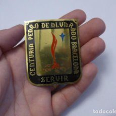Militaria: ANTIGUA PLACA DE BRAZO CENTURIA PEDRO DE ALVARADO, FALANGE, FRENTE JUVENTUDES.