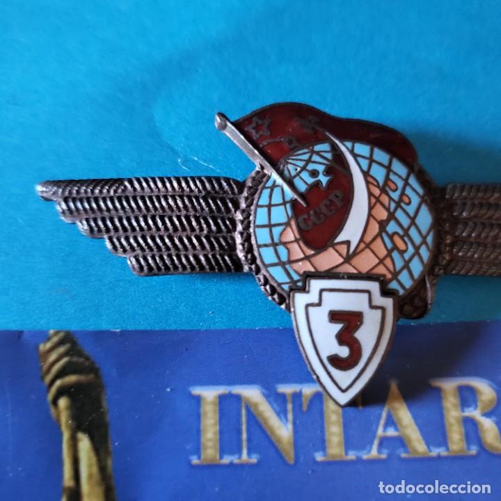 Militaria: Distintivo sovi&eacute;tico de piloto - Foto 3