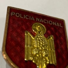 Militaria: INSIGNIA DE LA POLICIA NACIONAL / PERMANENCIA- ESMALTADA -