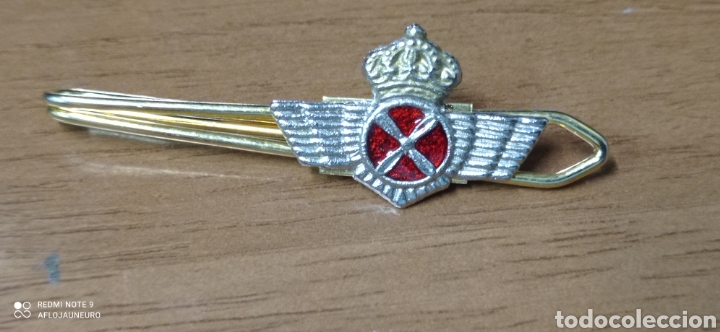 Militaria: Sujetacorbatas ejercito del aire rokiski