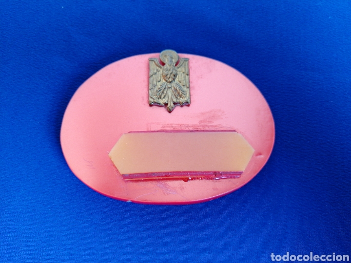 Militaria: POLIC&Iacute;A ARMADA PLACA DE CAMISA AGUILA DE SAN JUAN