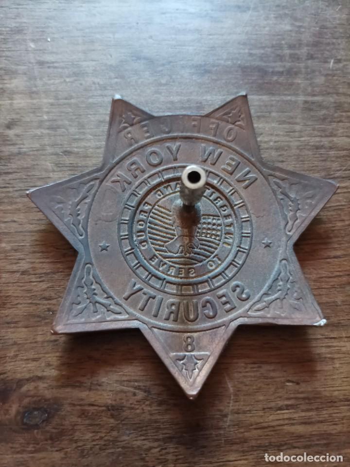 Militaria: Placa oficcer New York Security - Foto 2