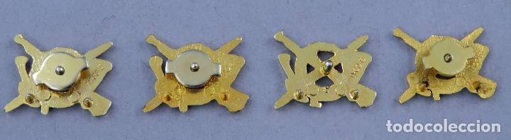 Militaria: Cuatro Pin solapa uniforme infanter&iacute;a - Foto 4