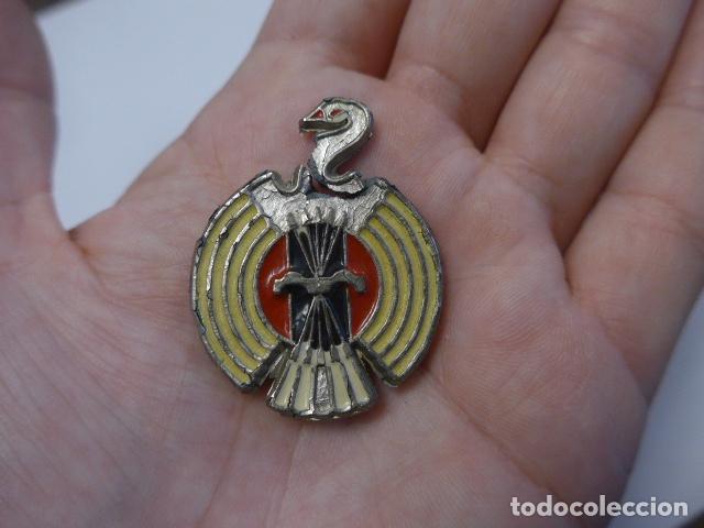 Militaria: Antigua insignia del Frente de Juventudes de Falange, rota.