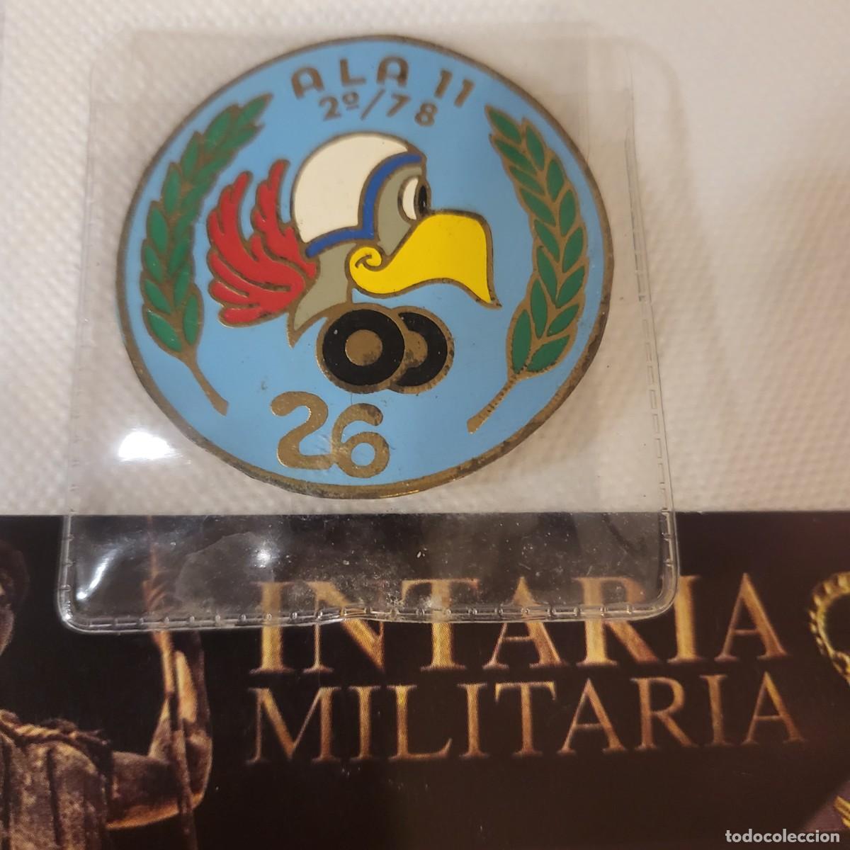 Militaria: Placa Ala 11 ejercito del Aire - Foto 1