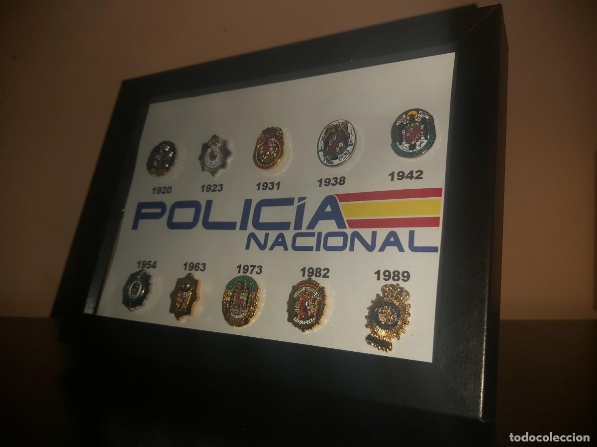 Una historia de la Policía Nacional.: Colección de Placas-insignia