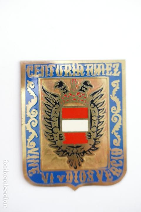 Militaria: Placa Falange Centuria Tunez . - Foto 2