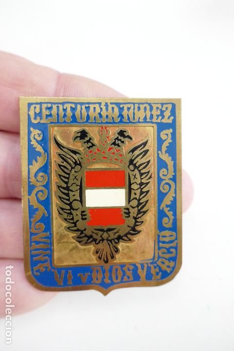 Militaria: Placa Falange Centuria Tunez . - Foto 1