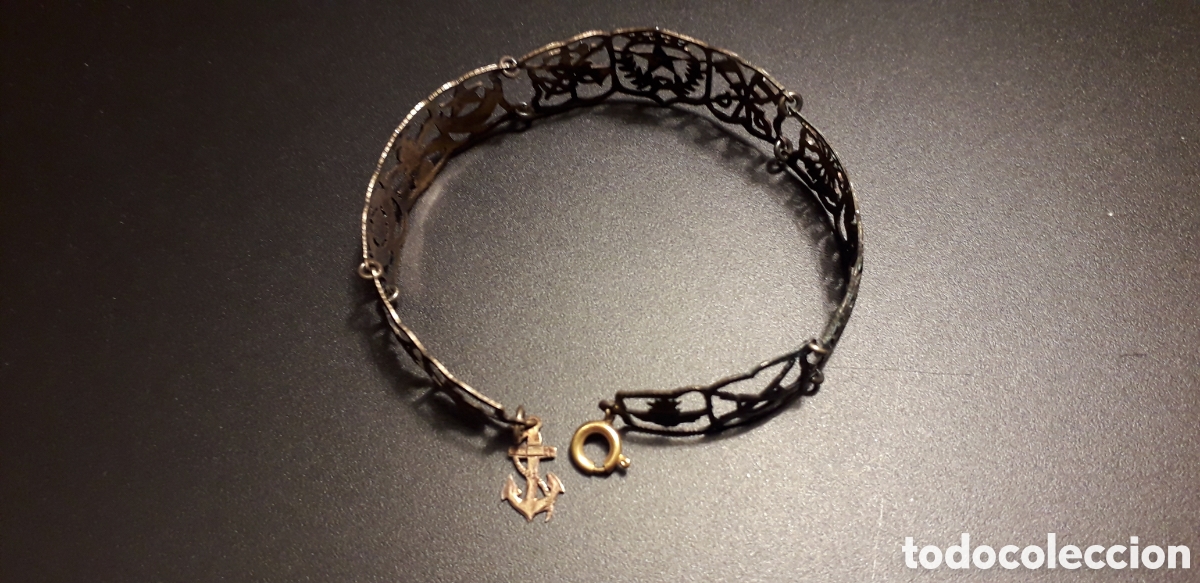 Militaria: Pulsera Patri&oacute;tica, Postguerra Civil. 14 Cuerpos y Armas.