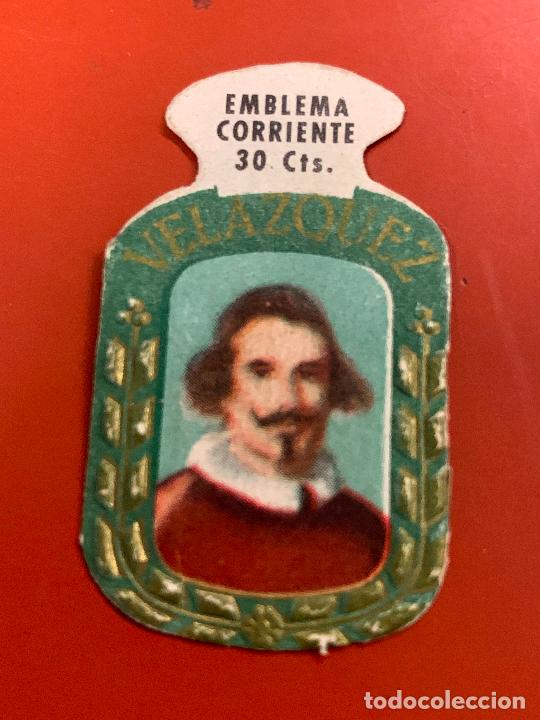 Militaria: Emblema. 30 Cts. Emblema corriente. Velazquez. Serie G n.6