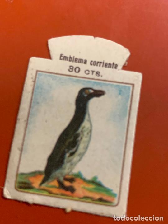 Militaria: Emblema. 30 Cts. Emblema corriente. Pinguino Branquial. Serie P n.6