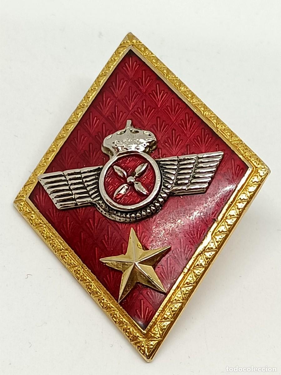 Militaria: Pareja de rombos de coronel del estado mayor, del ejercito del aire. - Foto 5