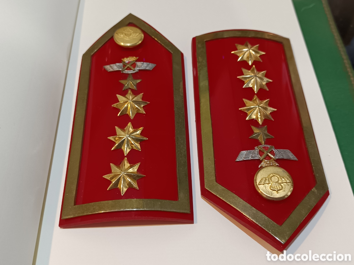 Militaria: Charreteras de coronel del estado mayor del ejercito del aire. - Foto 1