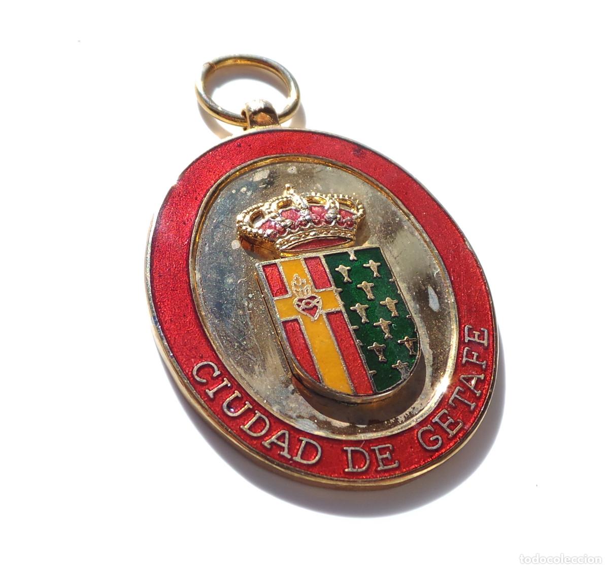 Militaria: MEDALLA CIUDAD DE GETAFE. - Foto 2