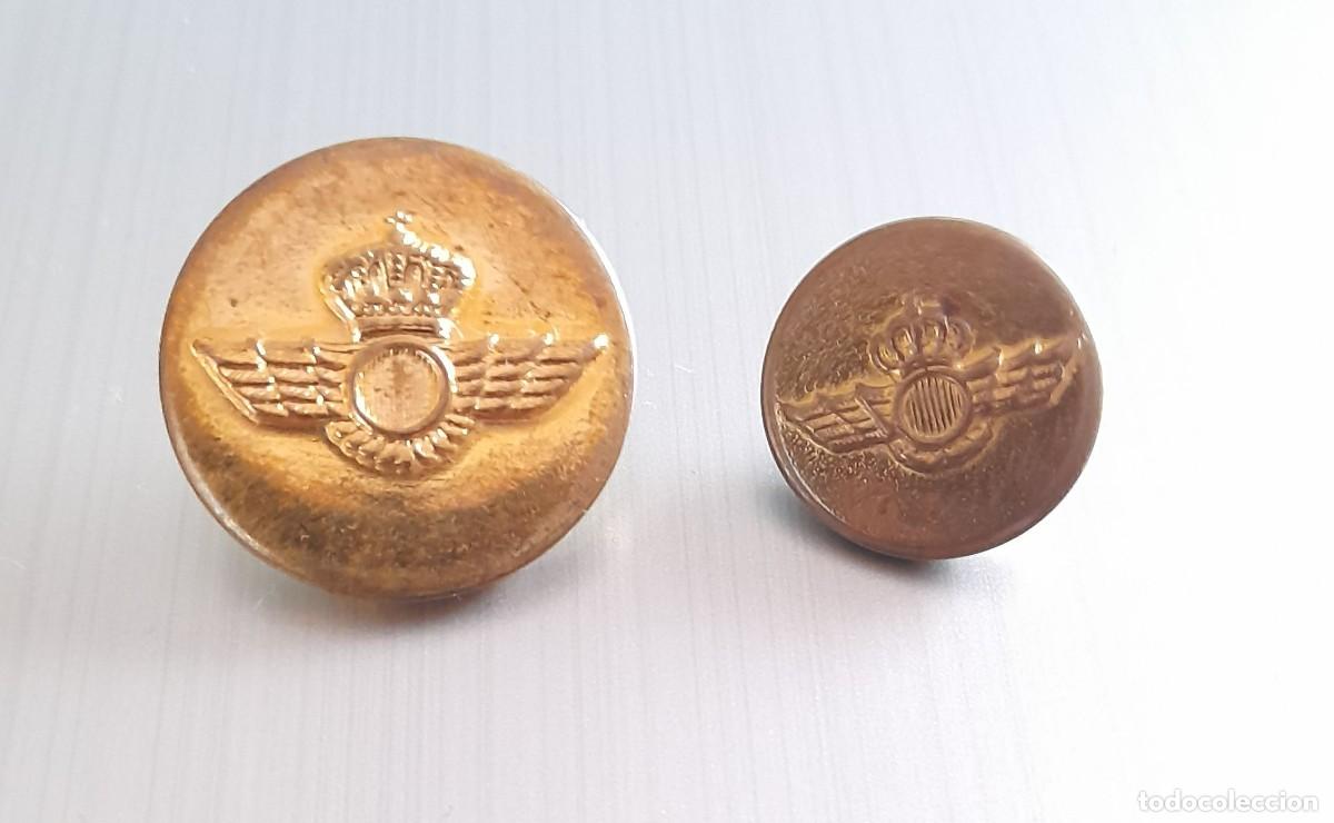 Militaria: Botones del Ej&eacute;rcito del Aire Espa&ntilde;ol - Foto 2