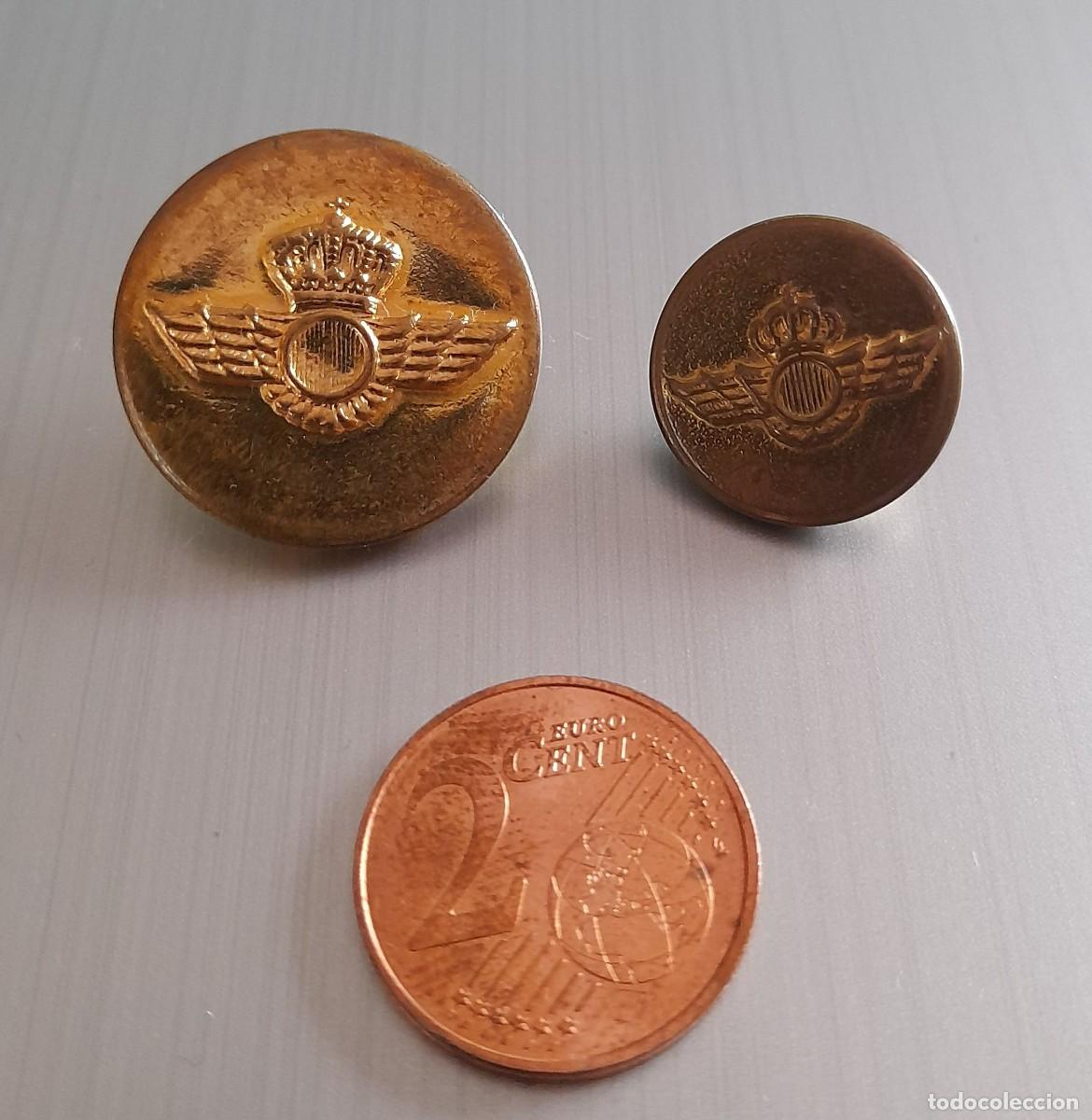 Militaria: Botones del Ej&eacute;rcito del Aire Espa&ntilde;ol - Foto 3