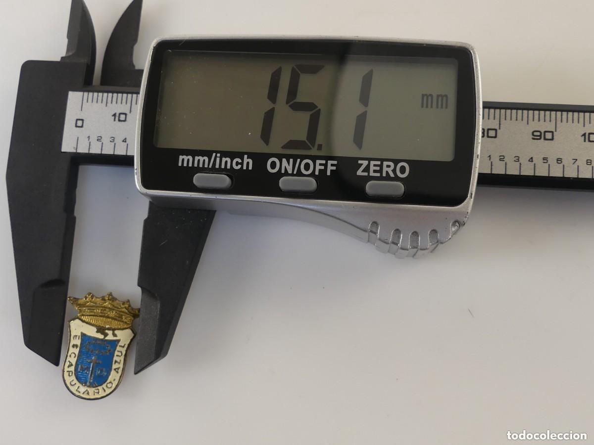 Militaria: Insignia ESCAPULARIO AZUL - Foto 3