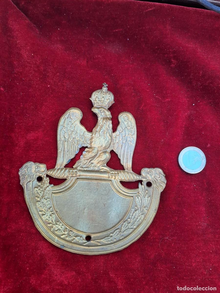 Militaria: Placa frontal de chac&oacute; - Foto 2