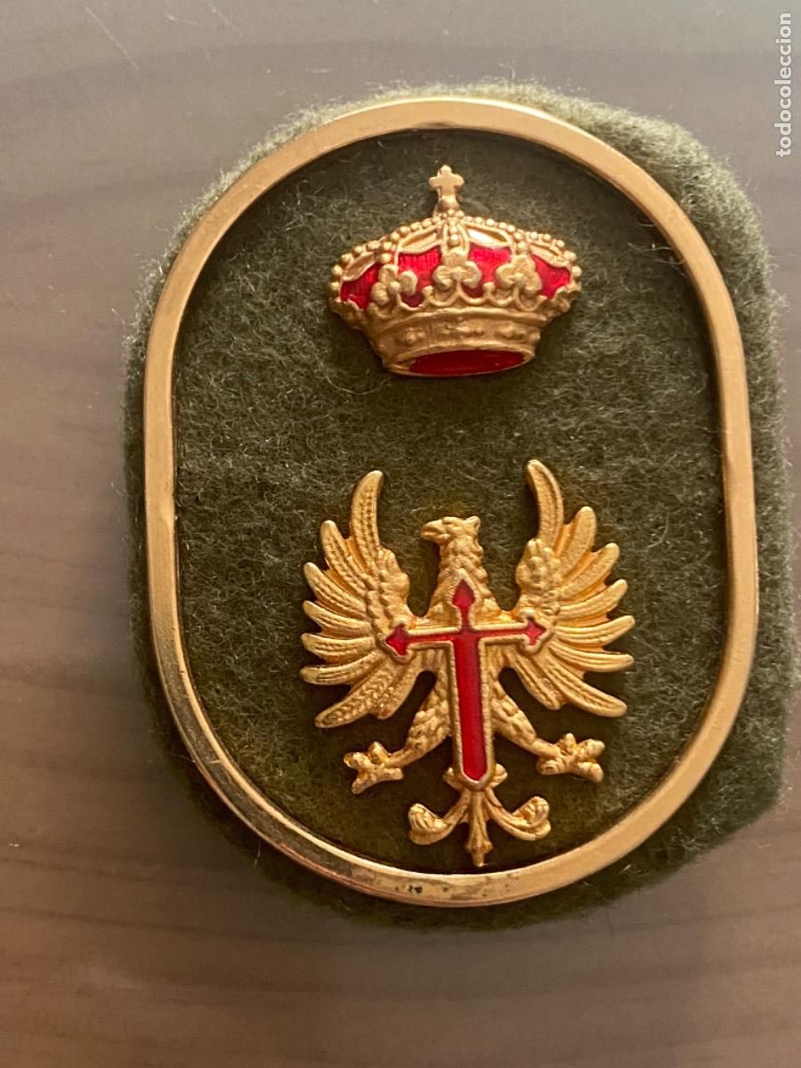 Militaria: INSIGNIA PARA GORRA EJ&Eacute;RCITO TIERRA - Foto 1