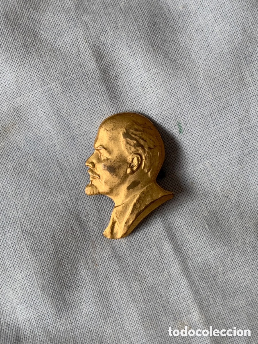Militaria: ANTIGUO EMBLEMA DE LENIN - Foto 2