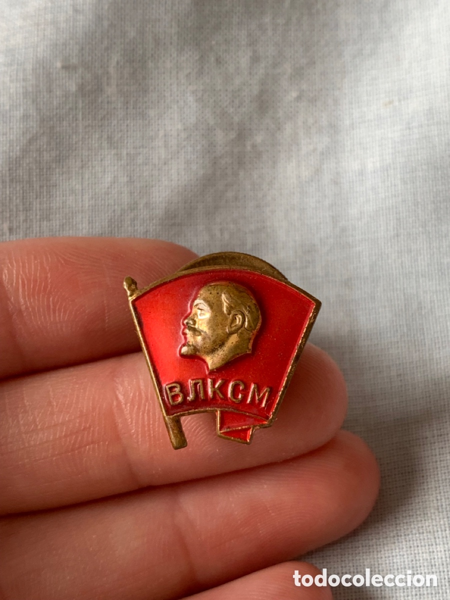 Militaria: INSIGNIA DE LENIN CON ROSCA TRASERA - Foto 2