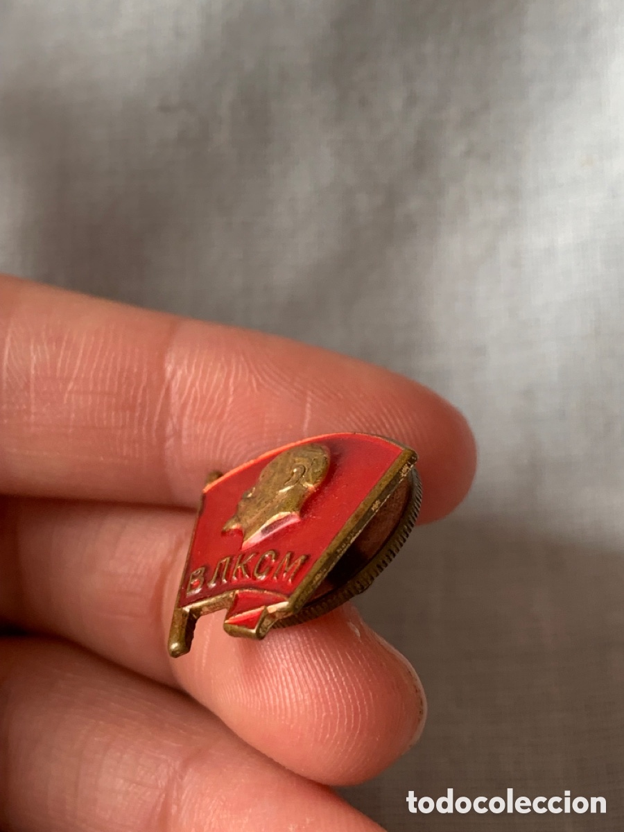 Militaria: INSIGNIA DE LENIN CON ROSCA TRASERA - Foto 3