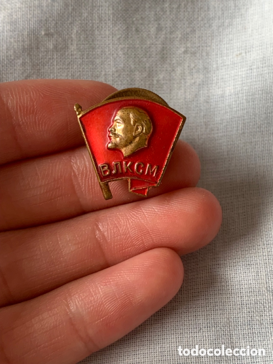 Militaria: INSIGNIA DE LENIN CON ROSCA TRASERA - Foto 1