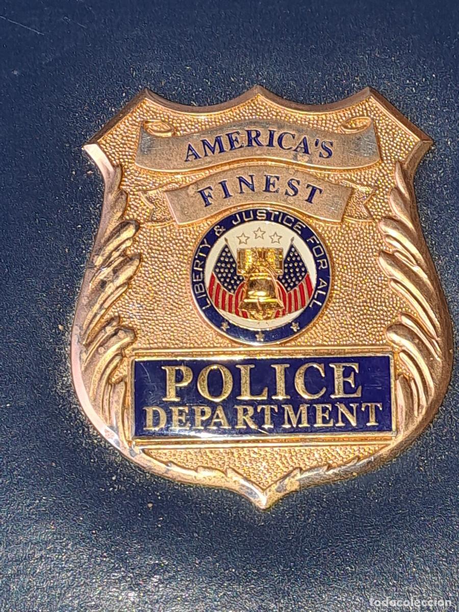 Militaria: Placa Polic&iacute;a de USA - Foto 3