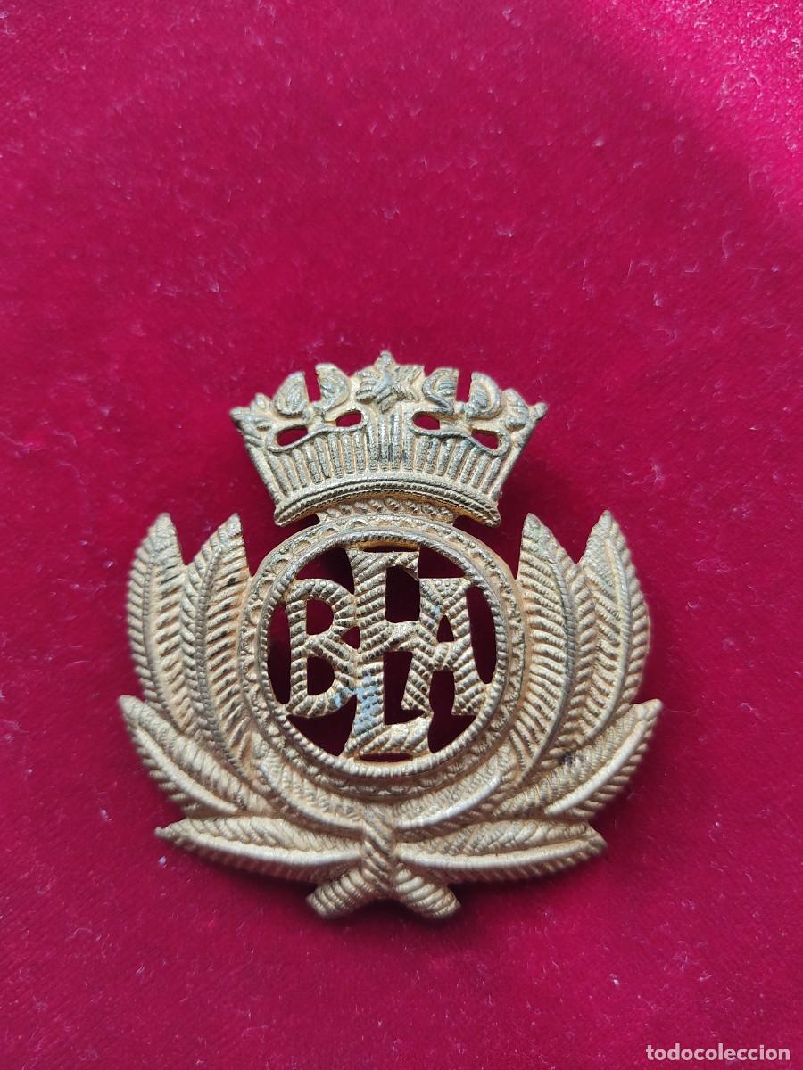 Militaria: Emblema de gorra. Inglaterra. - Foto 1