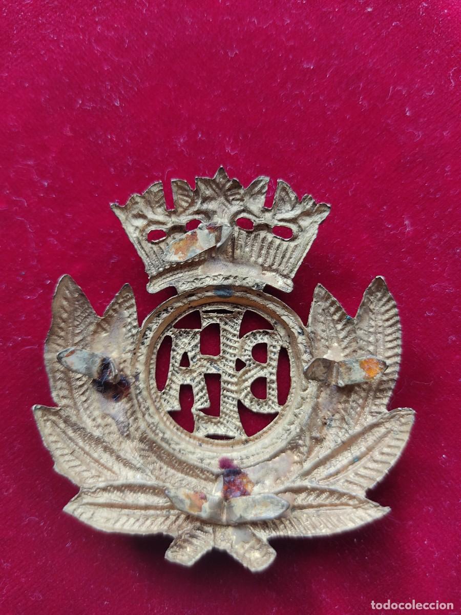 Militaria: Emblema de gorra. Inglaterra. - Foto 3
